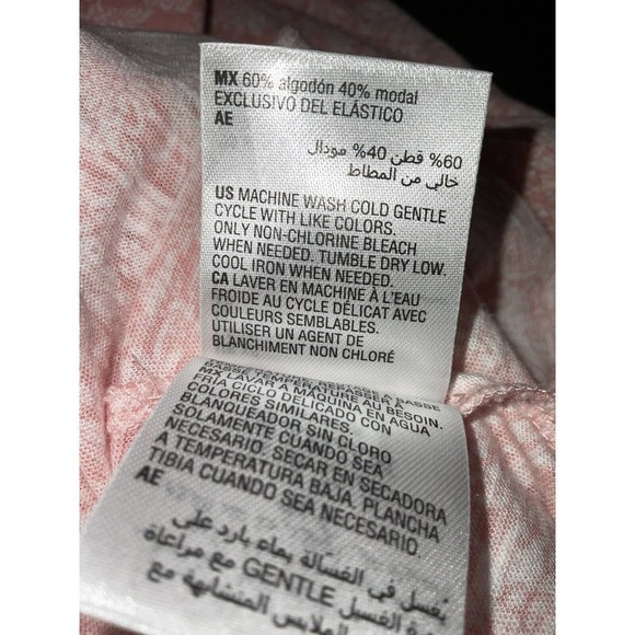 Style & Co Women's Smocked Cotton Blend Knit Top PINK XS NWT - Picture 3 of 4